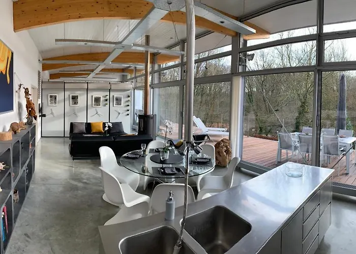 Дом отдыха La Maison D'architecte En Pleine Nature - Le 